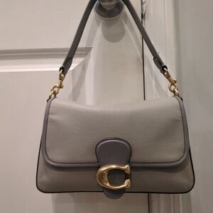 Coach Soft Tabby Shoulder Bag (Gray)